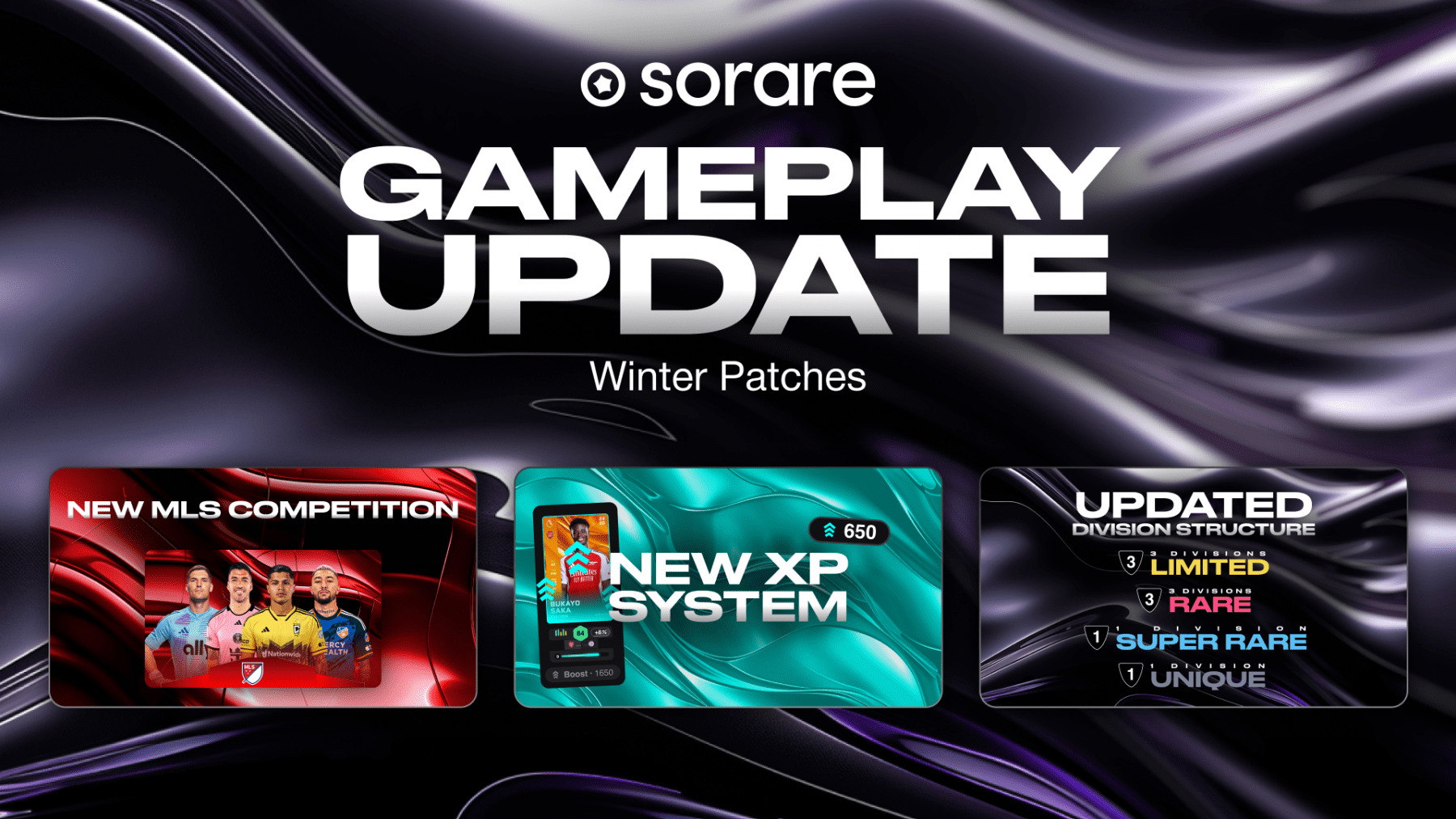 Sorare: Football Gameplay: Winter Update