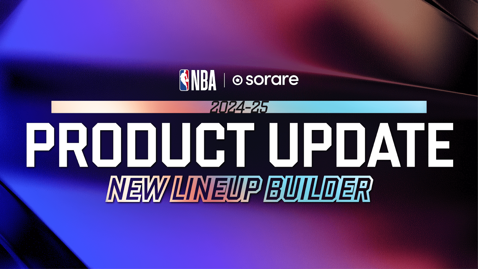 Sorare NBA Product Update: New Lineup Builder