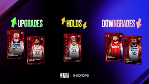 Sorare NBA: Upgrade, Hold, and Downgrades